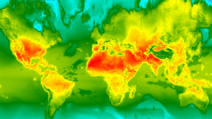 Programming interface of Google Earth Engine©. The red polygon is